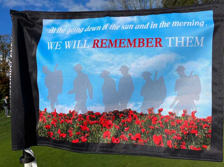 bury golf club remembrance sunday