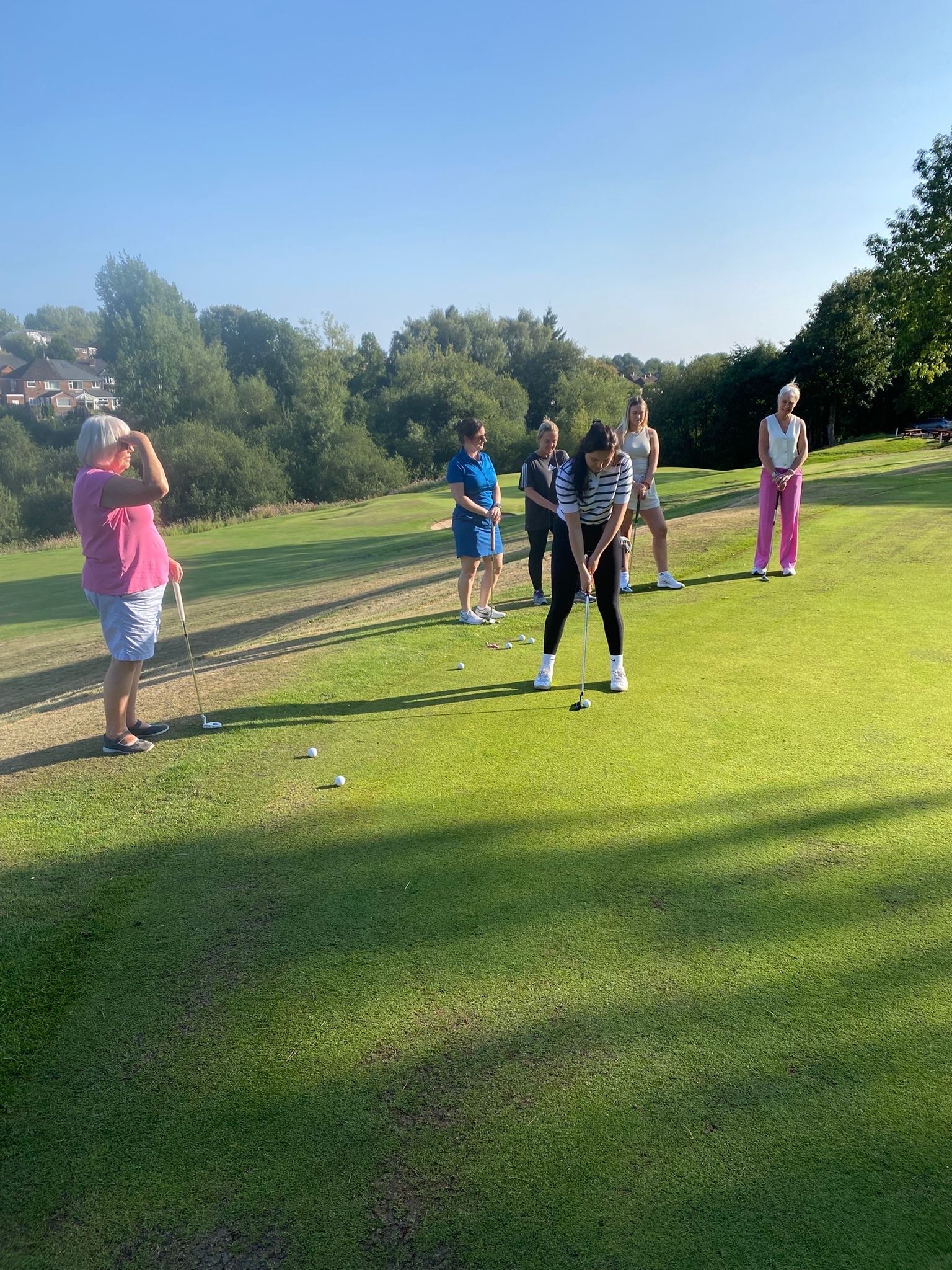 Women golfers at Bury Golf Club