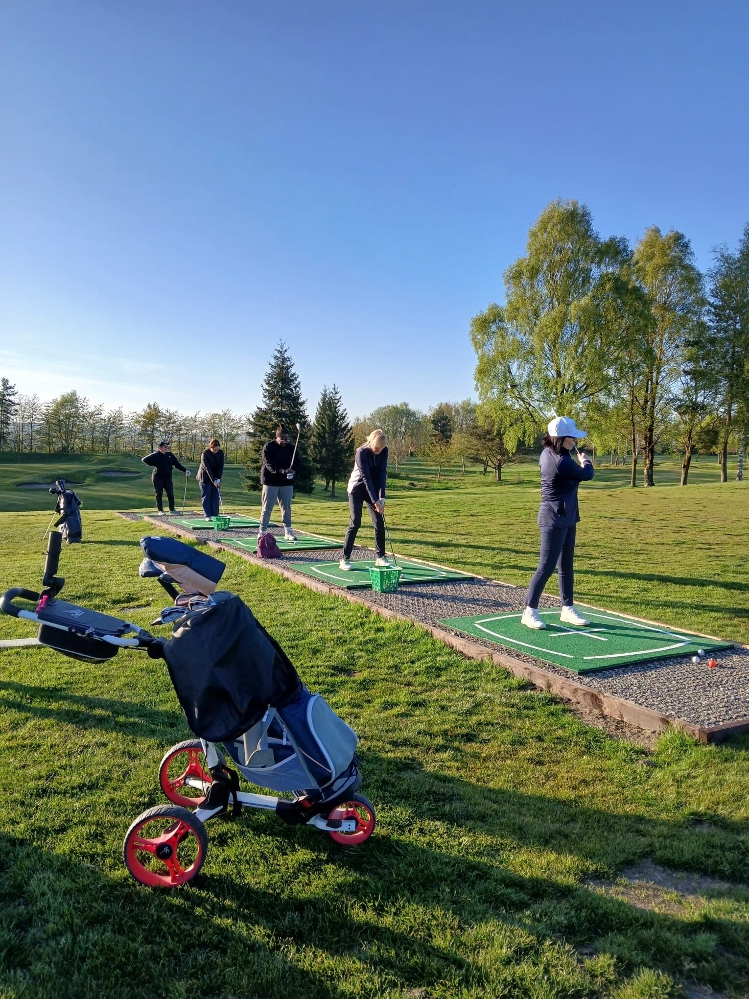 Ladies golf session at Bury Golf Club